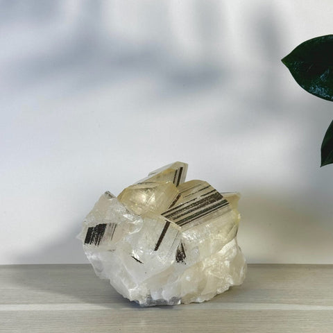 Statement Benz Calcite With Calico Pyrite (UV Reactive) H 8 - Kenna's Crystals from TikTok
