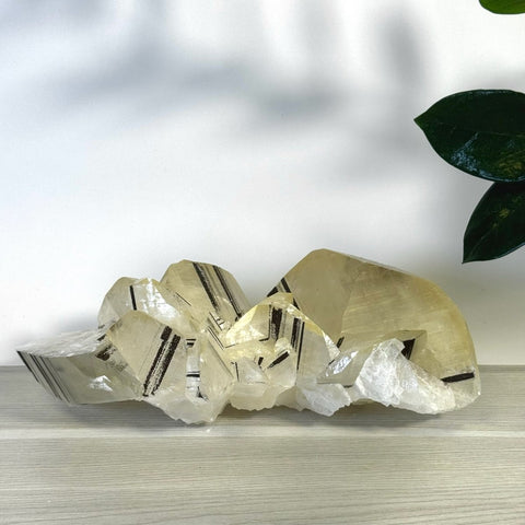 Statement Benz Calcite With Calico Pyrite (UV Reactive) J 10 - Kenna's Crystals from TikTok