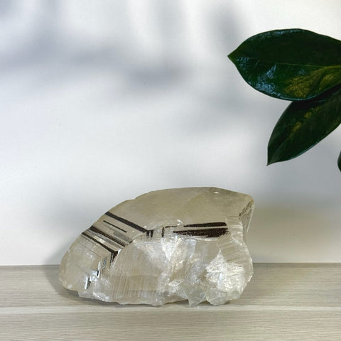 Statement Benz Calcite With Calico Pyrite (UV Reactive) L 12 - Kenna's Crystals from TikTok