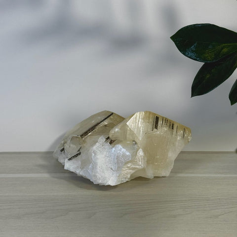 Statement Benz Calcite With Calico Pyrite (UV Reactive) V 29 - Kenna's Crystals from TikTok