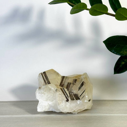 Statement Benz Calcite With Calico Pyrite (UV Reactive) V 25 - Kenna's Crystals from TikTok