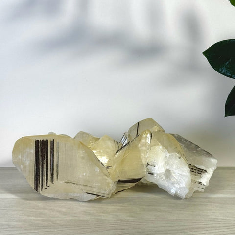 Statement Benz Calcite With Calico Pyrite (UV Reactive) V 33 - Kenna's Crystals from TikTok