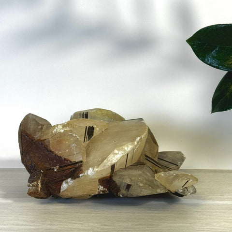 Statement Benz Calcite With Calico Pyrite (UV Reactive) V 30 - Kenna's Crystals from TikTok