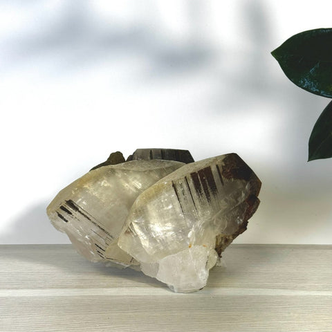 Statement Benz Calcite With Calico Pyrite (UV Reactive) V 36 - Kenna's Crystals from TikTok