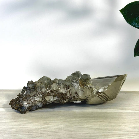 Statement Benz Calcite With Calico Pyrite (UV Reactive) V 41 - Kenna's Crystals from TikTok