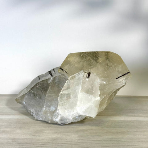 Statement Benz Calcite With Calico Pyrite (UV Reactive) V 38 - Kenna's Crystals from TikTok