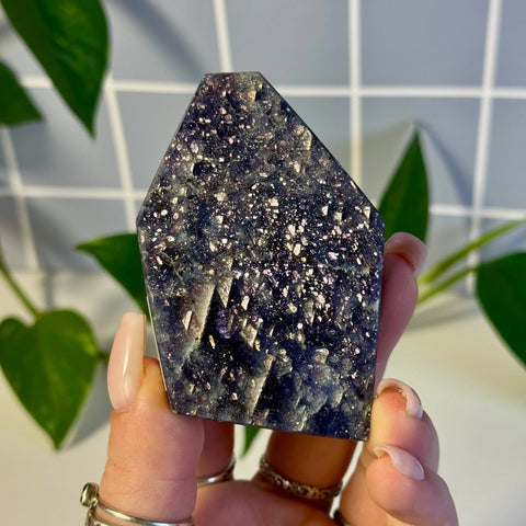 Statement Galaxy Iolite R2 48 - Kenna's Crystals from TikTok