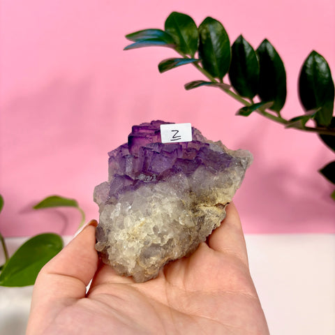 Statement Purple Turkish Fluorite - Kenna's Crystals