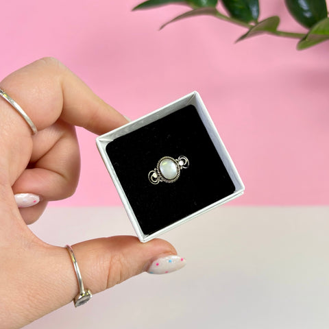 Sterling Silver Siren Ring - Kenna's Crystals