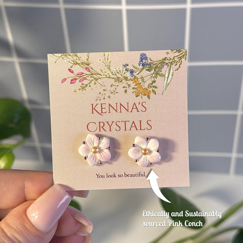 The Lily Studs 1 - Kenna's Crystals from TikTok