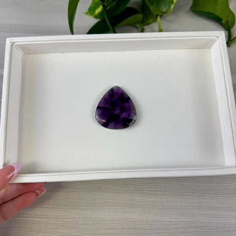 Trapiche Amethyst Cabochon 55 6 - Kenna's Crystals from TikTok