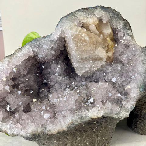 Uruguayan Amethyst Goldfish With Sugar Calcite 2 - Kenna's Crystals from TikTok