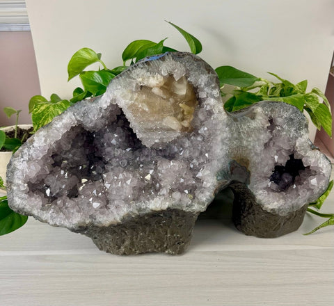 Uruguayan Amethyst Goldfish With Sugar Calcite 1 - Kenna's Crystals from TikTok