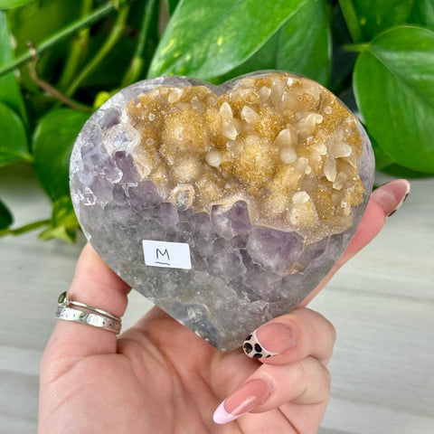 Uruguayan Amethyst Heart M 13 - Kenna's Crystals from TikTok