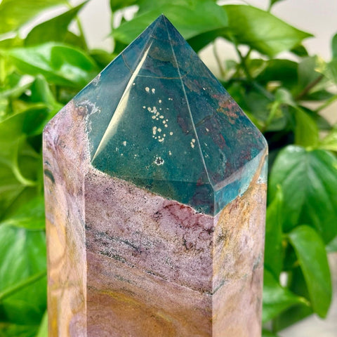 XXXL Sea Jasper Tower B 5 - Kenna's Crystals from TikTok