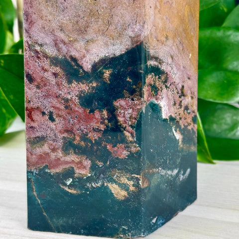 XXXL Sea Jasper Tower B 8 - Kenna's Crystals from TikTok