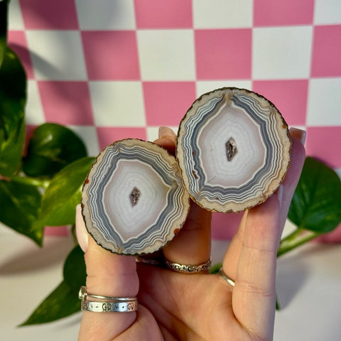 Zhanguo Agate Pairs B 2 - Kenna's Crystals from TikTok