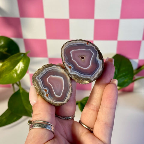 Zhanguo Agate Pairs L 12 - Kenna's Crystals from TikTok