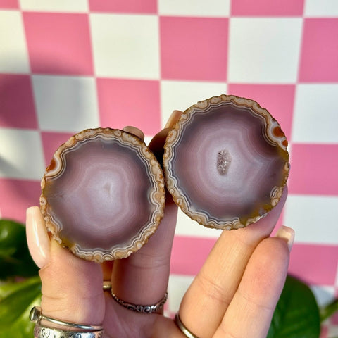 Zhanguo Agate Pairs S 19 - Kenna's Crystals from TikTok
