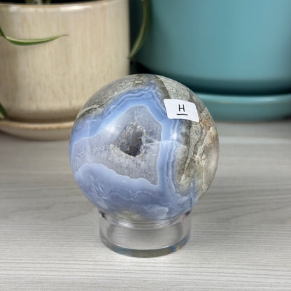 Blue Lace Agate Sphere