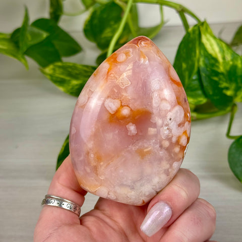 Cherry Blossom Agate Free Form