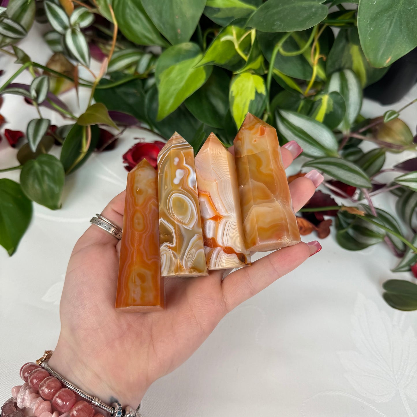 Peach Carnelian Tower