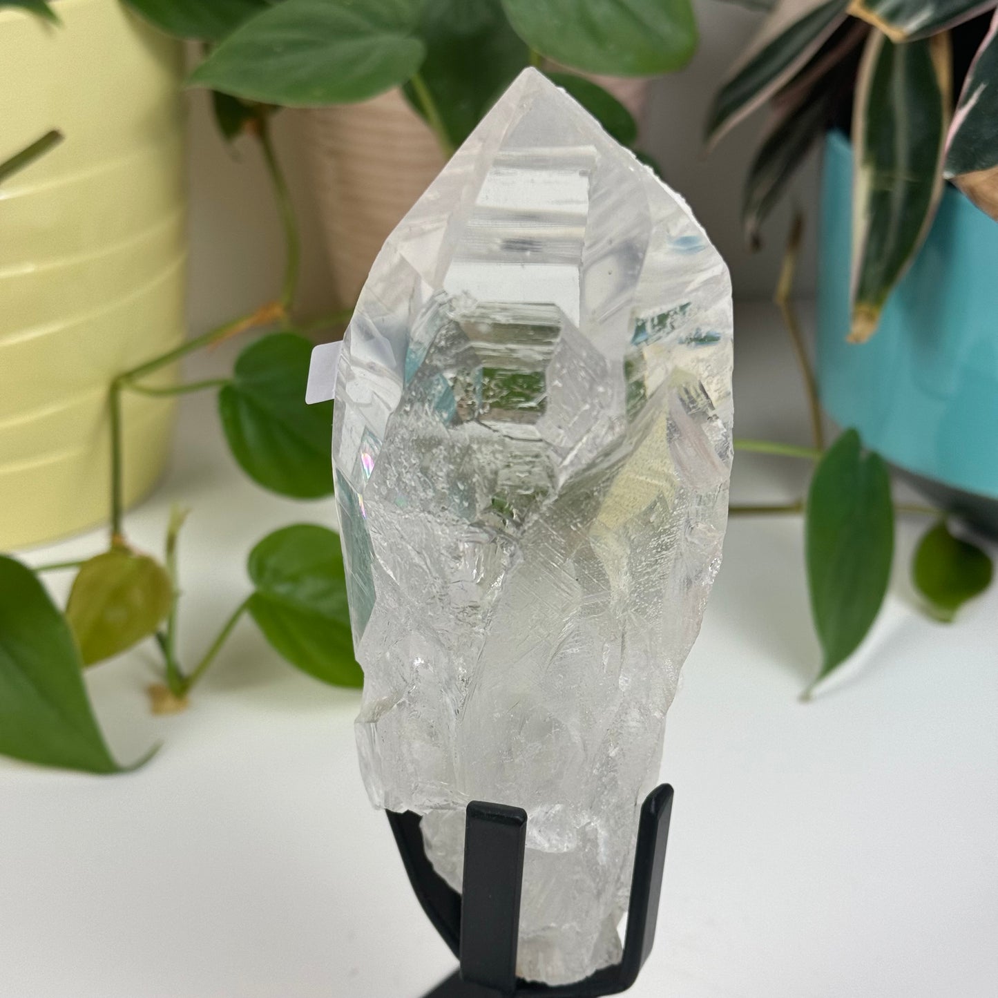 Incredible Lemurian Quartz (W/ Custom Stand) - O