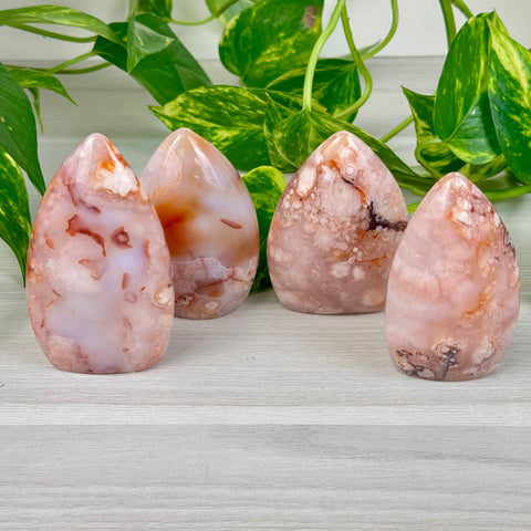 Cherry Blossom Agate Free Form