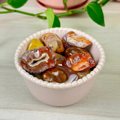 Tumbled Malawi Agate