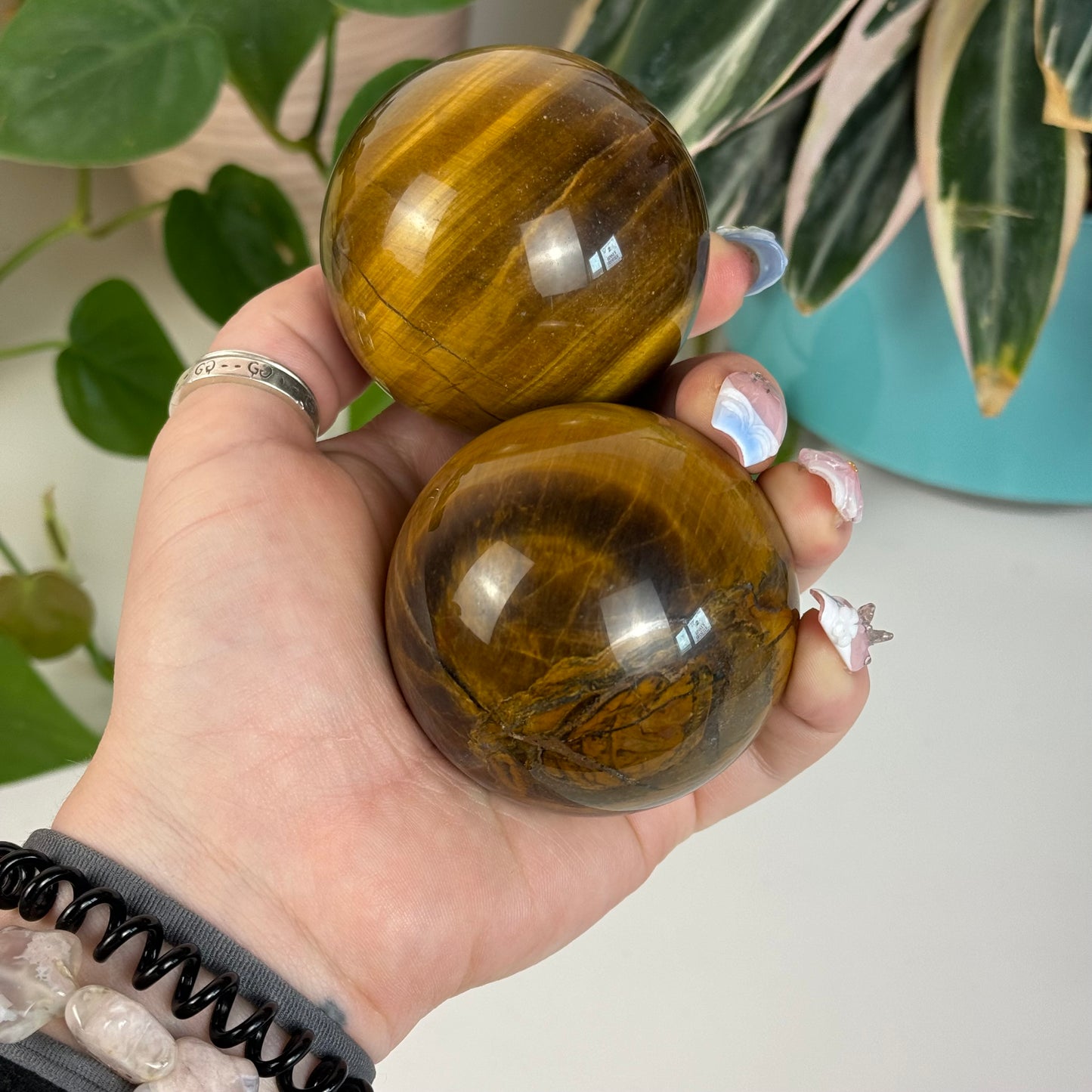 Imperfect Tiger's Eye Sphere