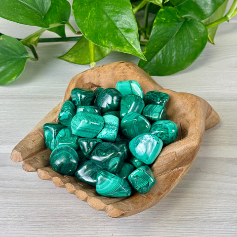 Malachite Tumble 11 2 - Kenna's Crystals from TikTok
