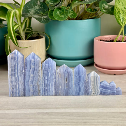 Blue Lace Agate Tower