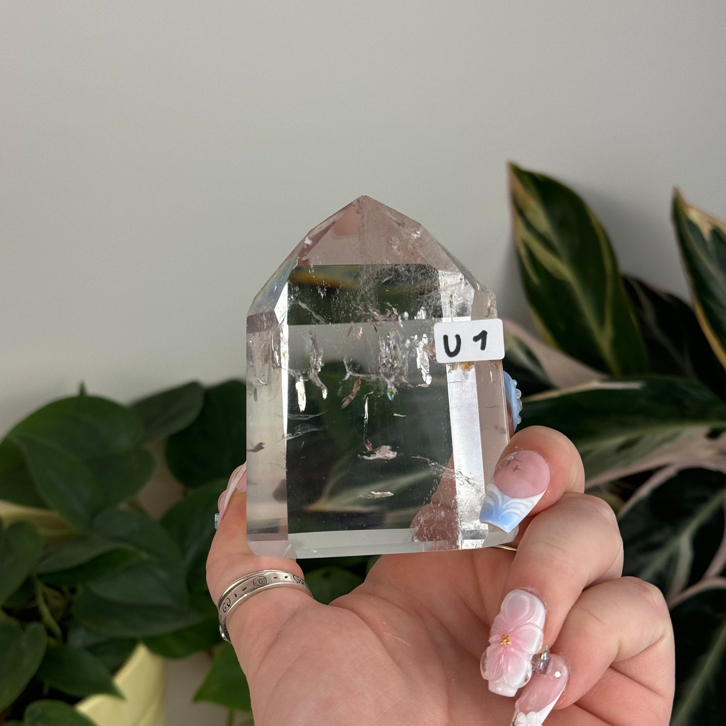 Gorgeous Lemurian Quartz Tower