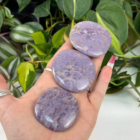 Purple Jade Flat-Stone