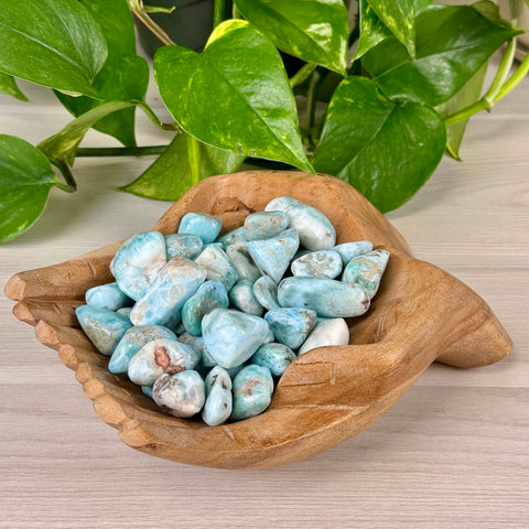 Larimar Tumble 11 2 - Kenna's Crystals from TikTok