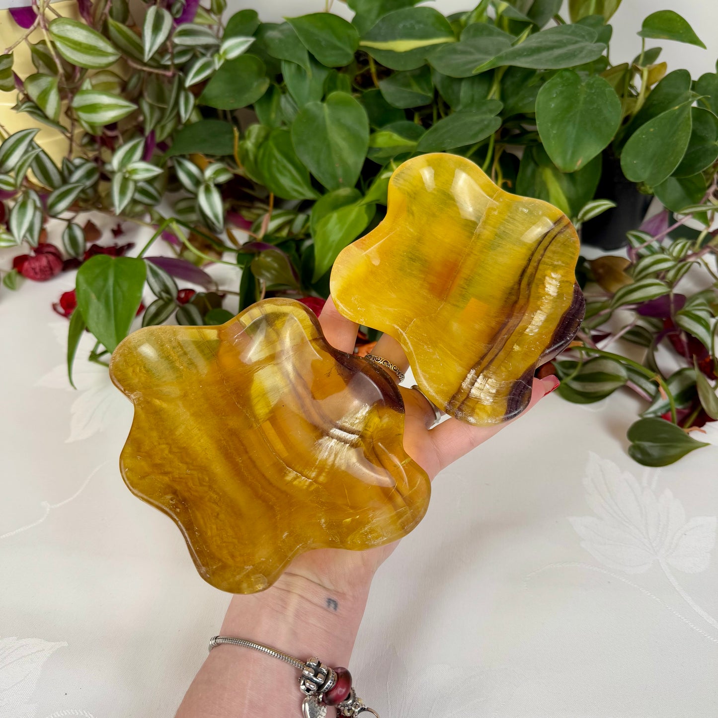 Imperfect Yellow Fluorite Dish