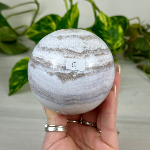 White Jasper Sphere