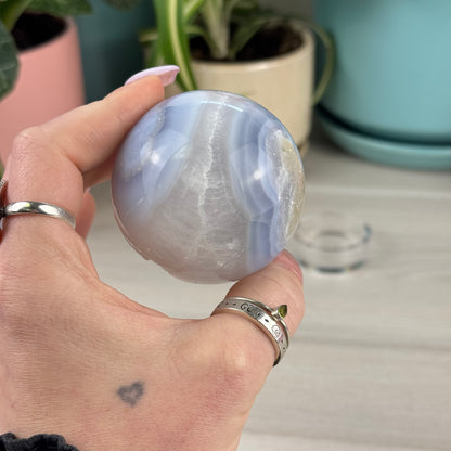 Blue Lace Agate Sphere