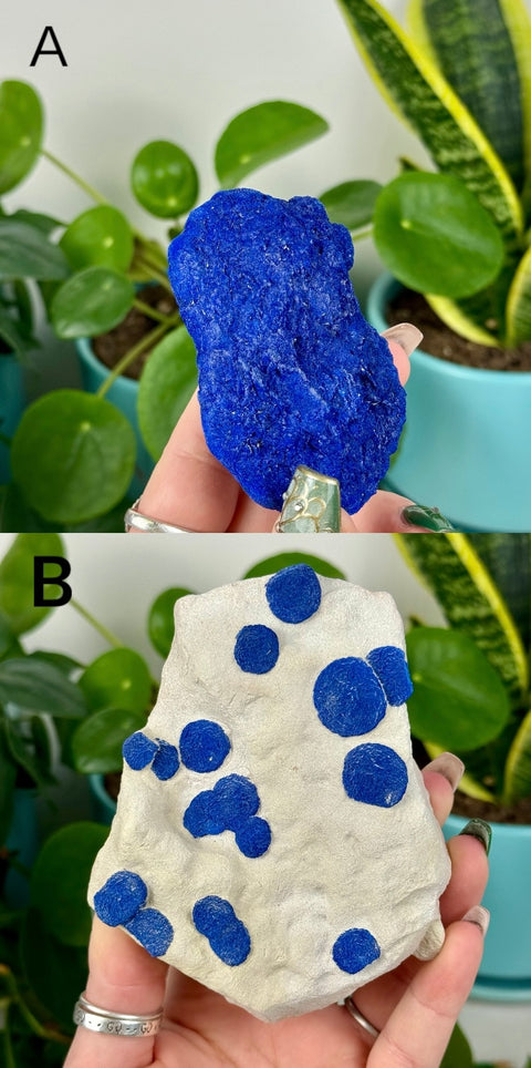 Azurite Sun Specimen