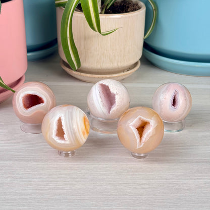 Chroma Druzy Agate Sphere