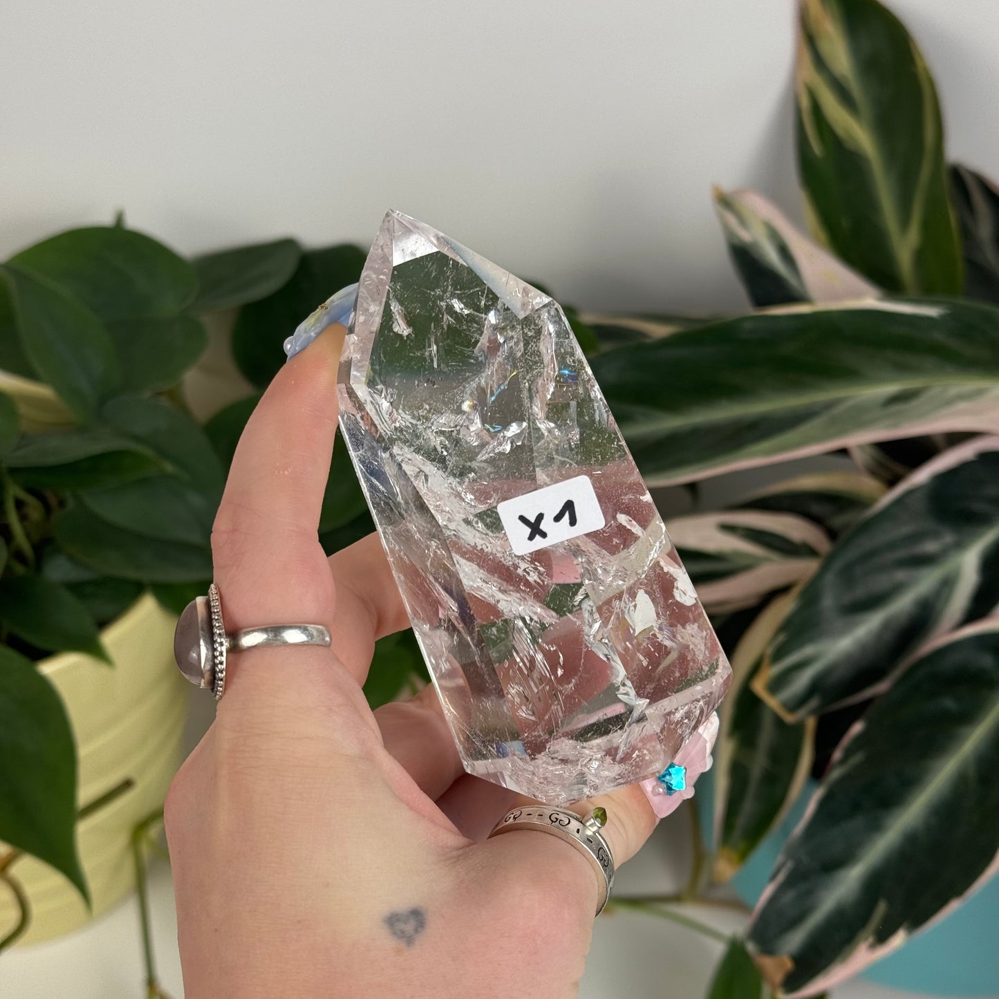 Gorgeous Lemurian Quartz Tower