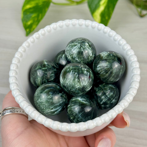 Mini Seraphinite Sphere