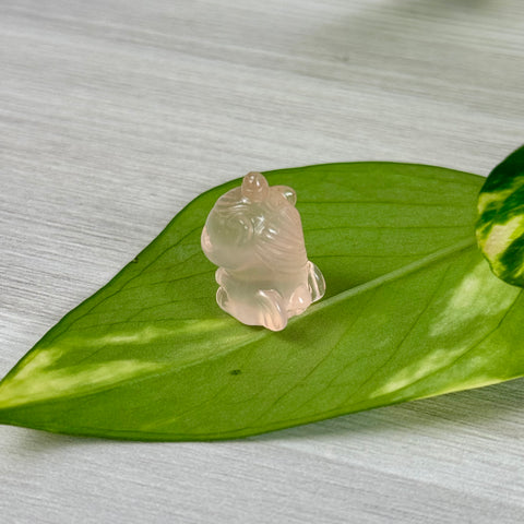 Mini Rose Quartz Unicorn