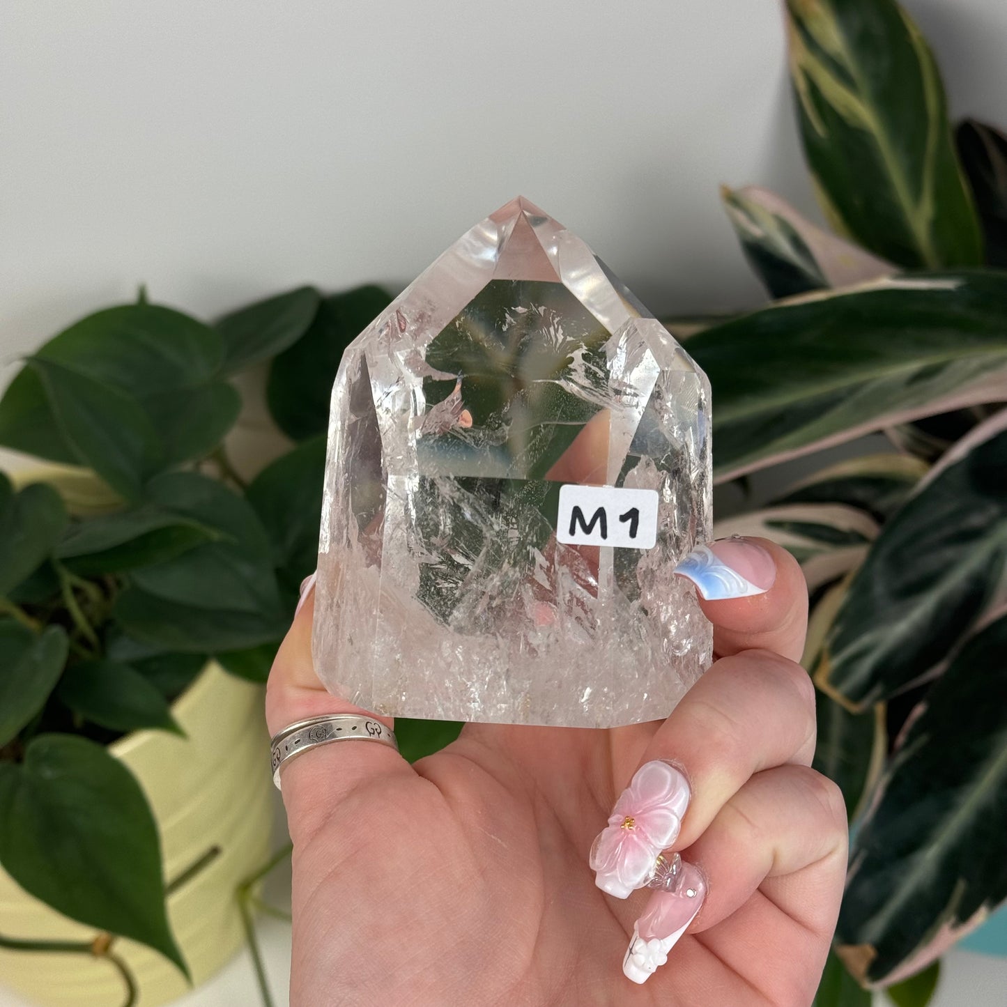 Gorgeous Lemurian Quartz Tower