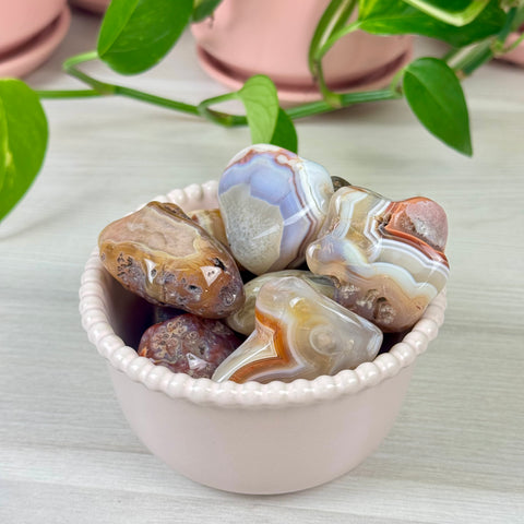 Tumbled Malawi Agate