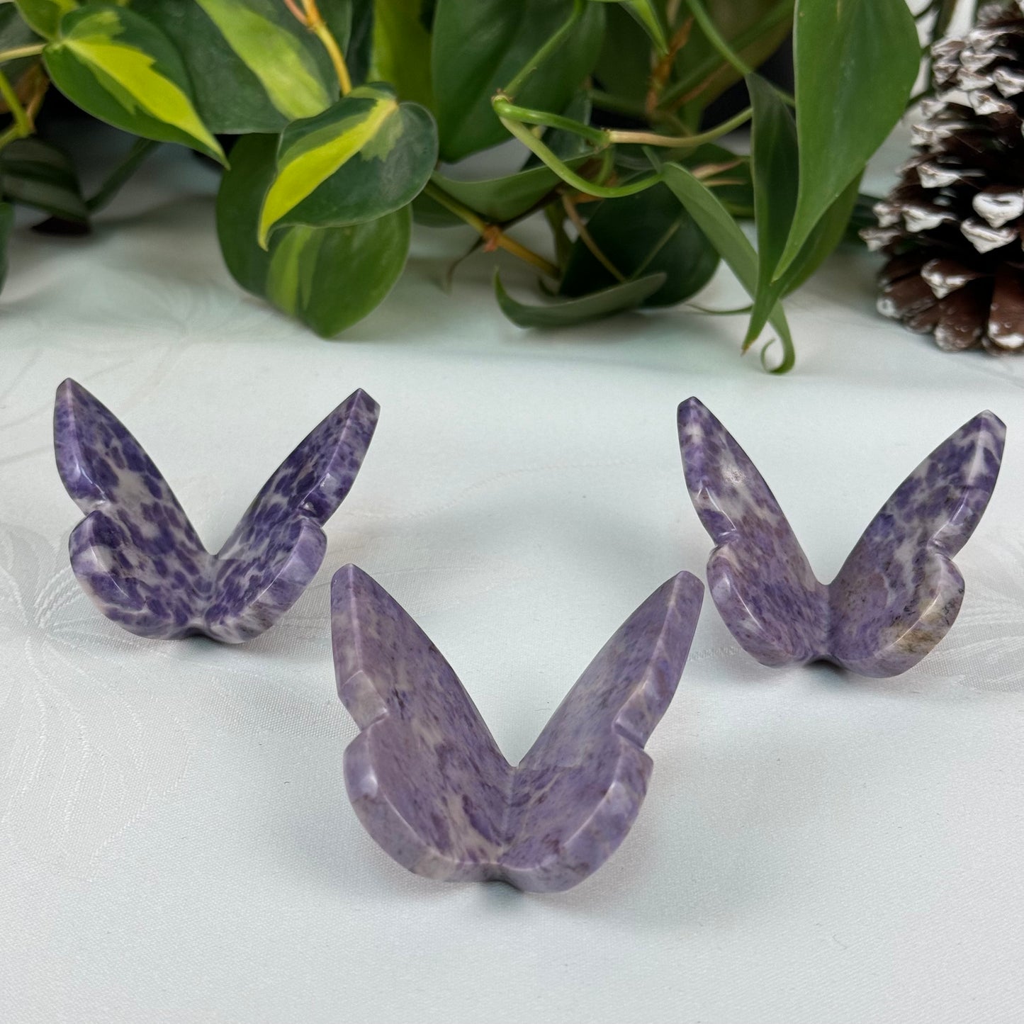 Purple Jade 3D Butterfly