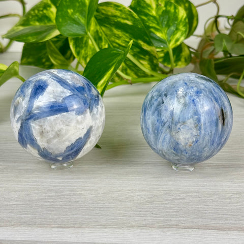 Icy Blue Kyanite Sphere