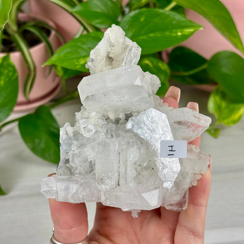 Sparkling White Chalcedony With Apophyllite