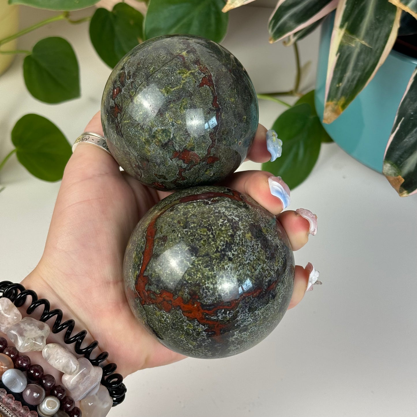 Dragon's Blood Stone Sphere