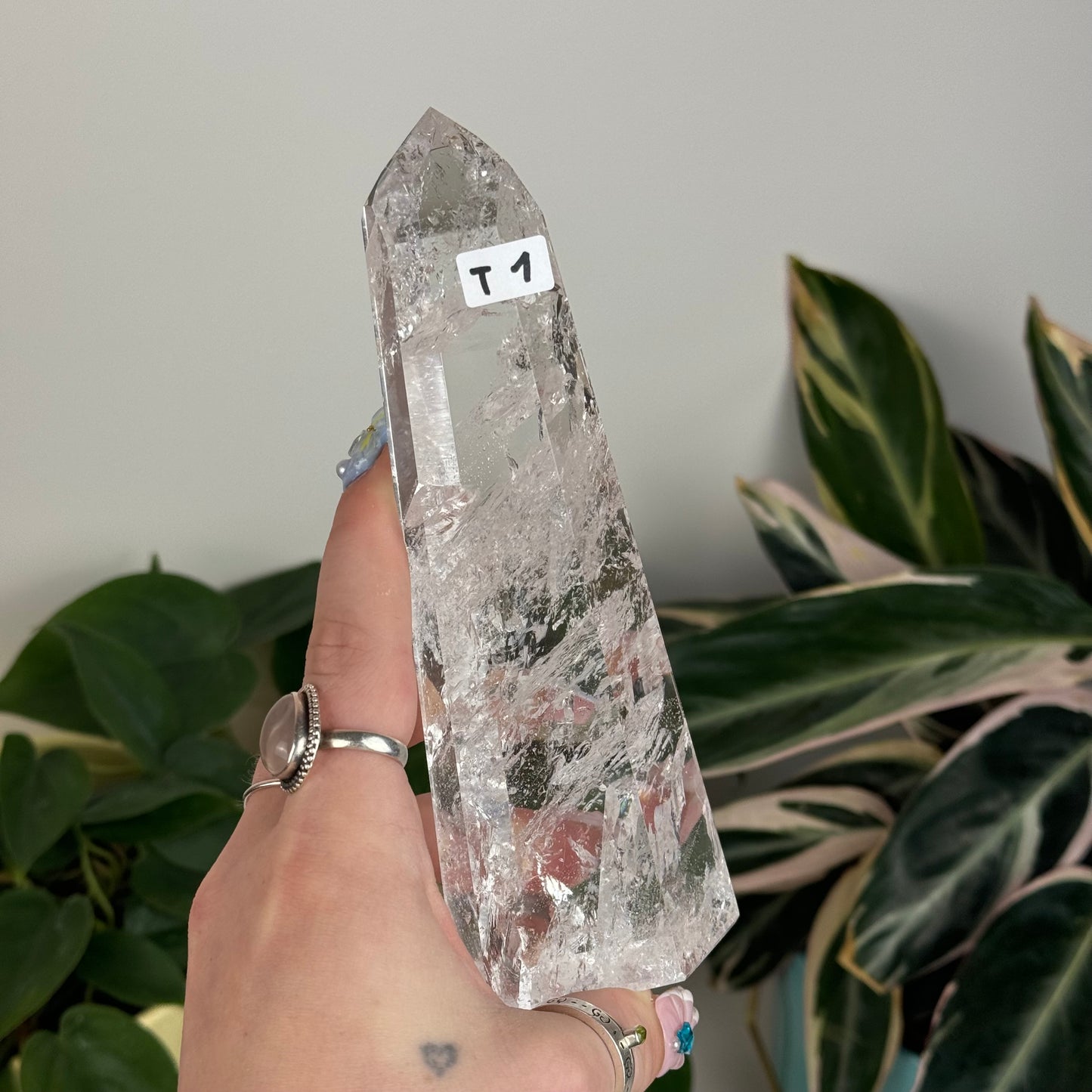 Gorgeous Lemurian Quartz Tower